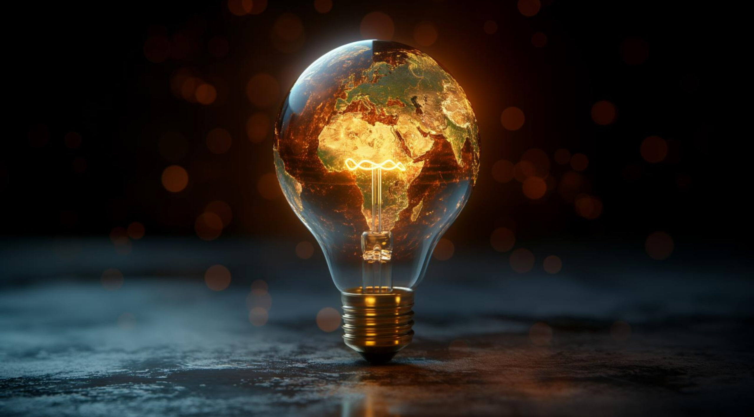 The concept of green energy, created with the help of generative AI technology.